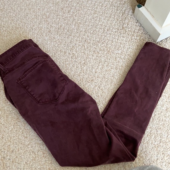 Maroon jeans - Picture 2 of 3